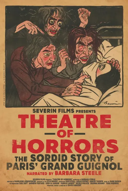 Movie poster "Theatre of Horrors: The Sordid Story of Paris