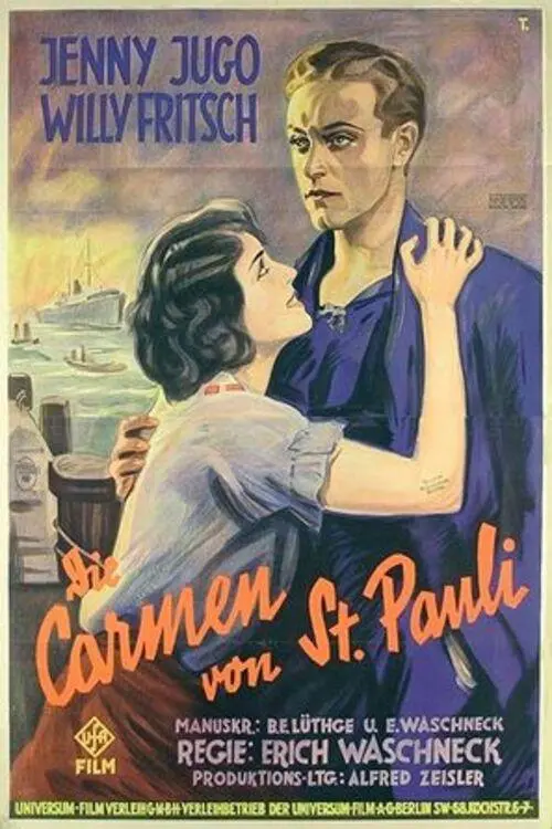 Movie poster "Docks of Hamburg"