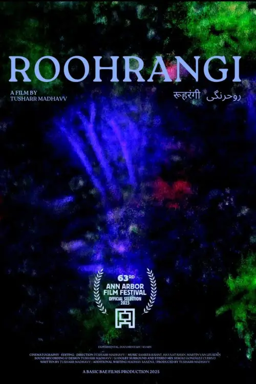 Movie poster "Roohrangi"