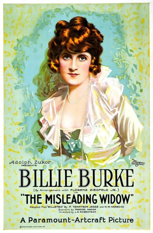 Movie poster "The Misleading Widow"