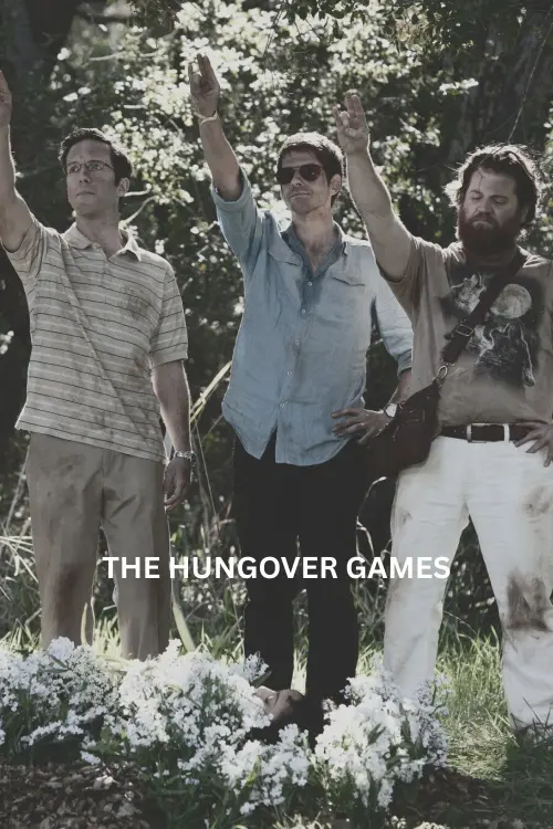 Movie poster "The Hungover Games"