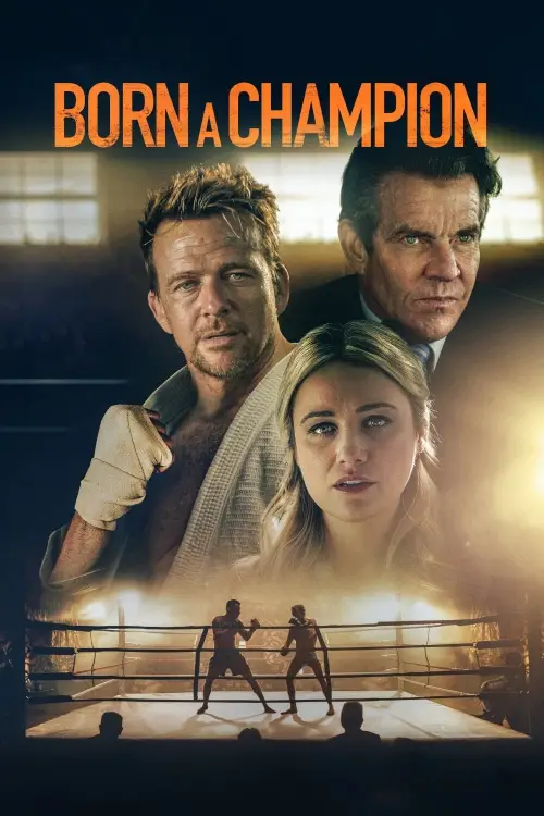Movie poster "Born a Champion"