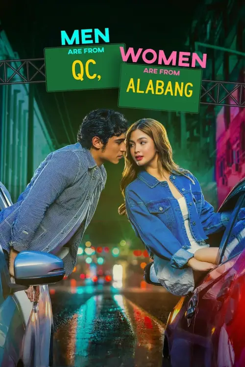 Movie poster "Men Are From QC, Women Are From Alabang"