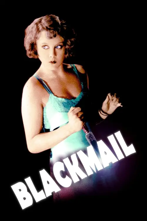 Movie poster "Blackmail"