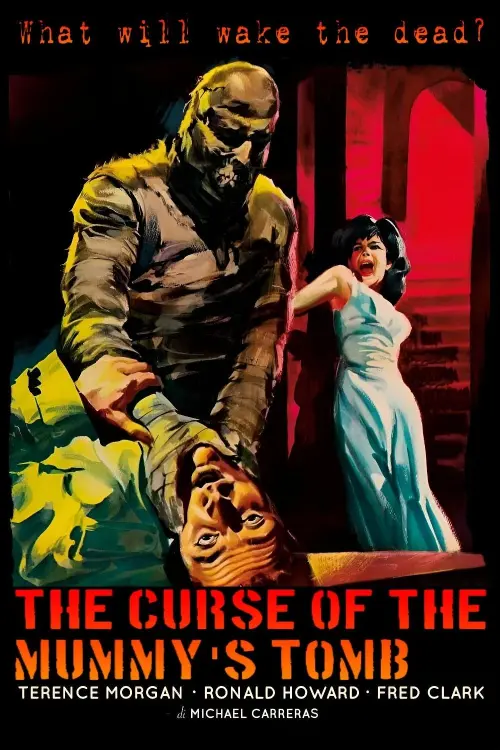 Movie poster "The Curse of the Mummy