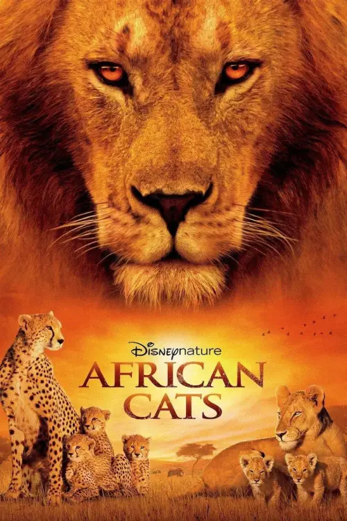 Movie poster "African Cats"