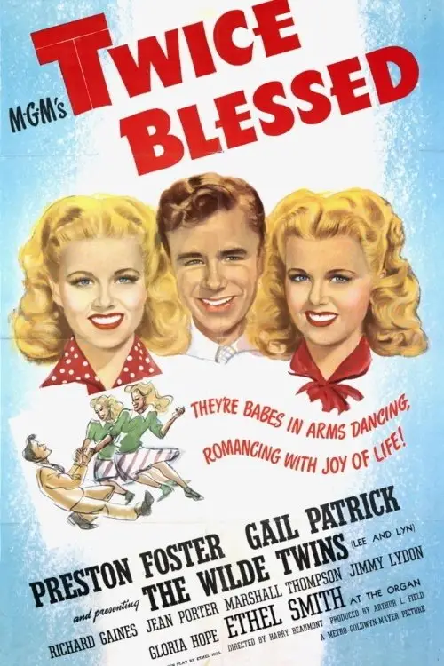 Movie poster "Twice Blessed"