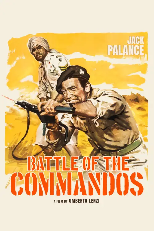 Movie poster "Battle of the Commandos"