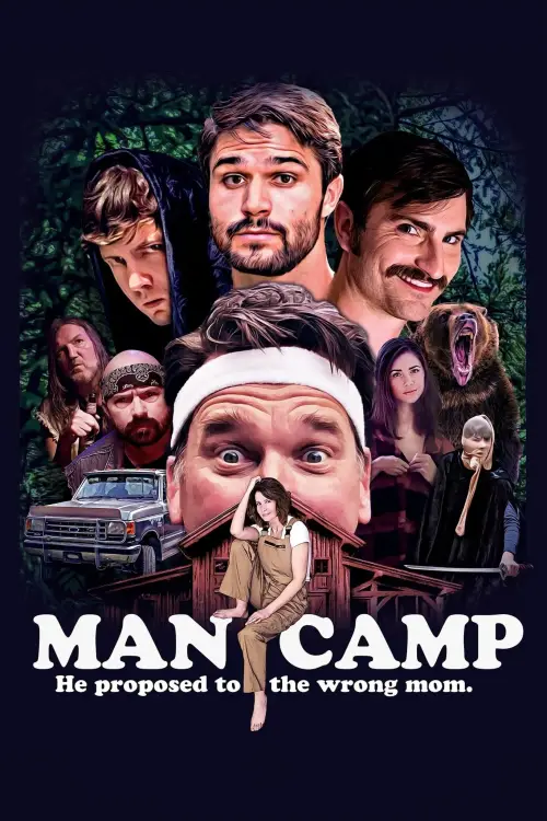 Movie poster "Man Camp"