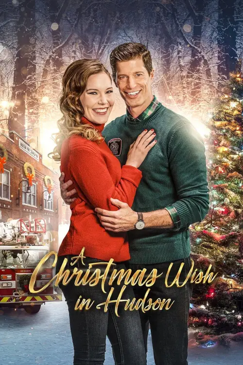 Movie poster "A Christmas Wish in Hudson"
