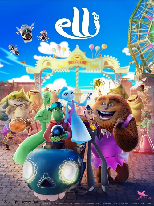 Movie poster "Elli and the Ghostly Ghost Train"