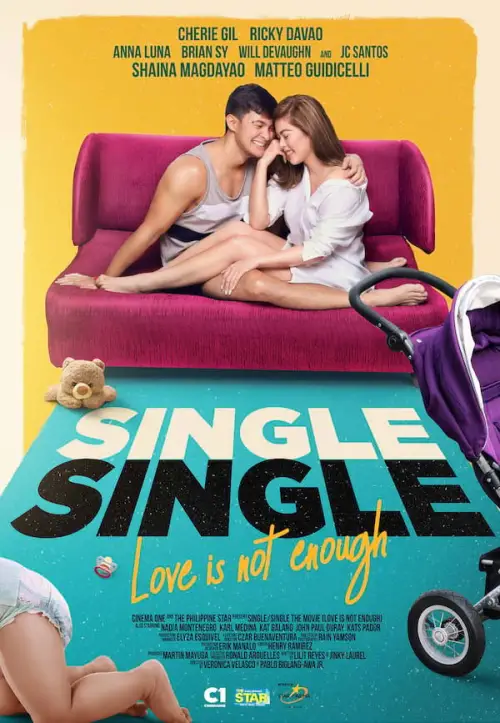 Movie poster "Single/Single: Love Is Not Enough"
