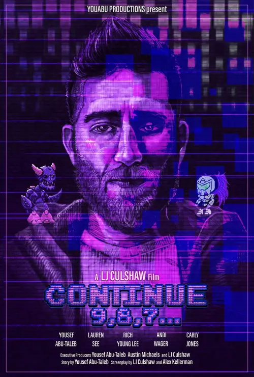 Movie poster "Continue 9,8,7…."
