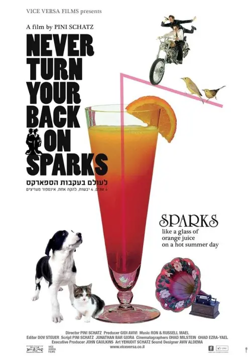 Movie poster "Never Turn Your Back On Sparks"