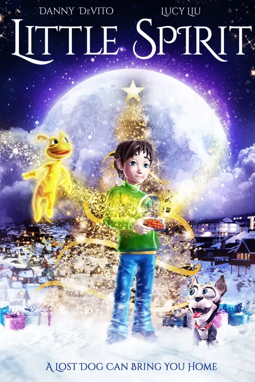 Movie poster "Little Spirit: Christmas in New York"