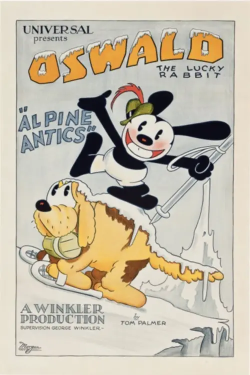 Movie poster "Alpine Antics"