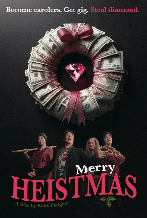 Movie poster "Merry Heistmas"