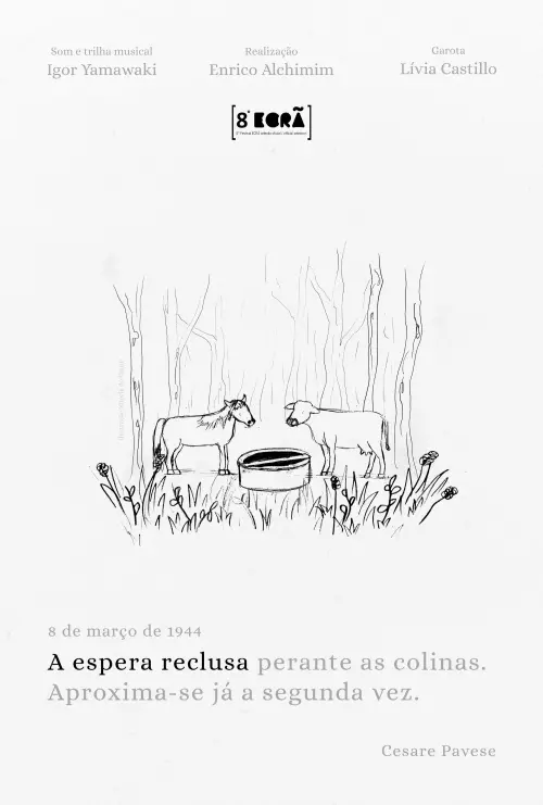 Movie poster "The Reclusive Waiting Before The Hills"
