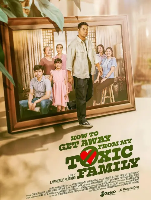 Movie poster "How To Get Away From My Toxic Family"