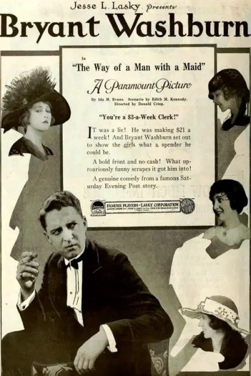 Movie poster "The Way of a Man with a Maid"