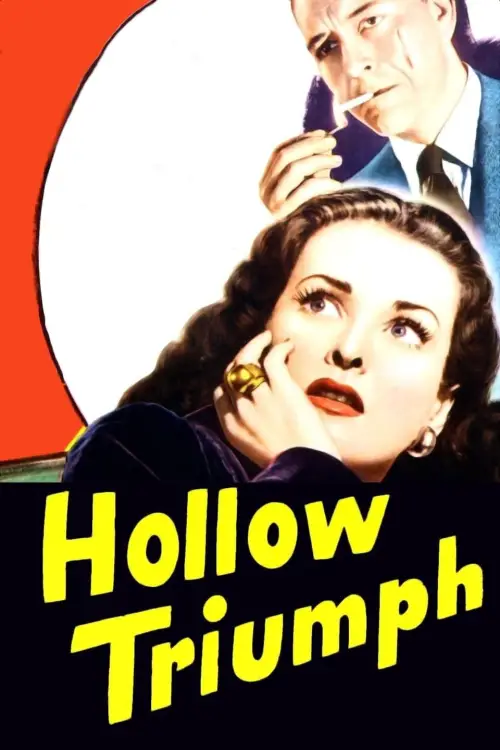 Movie poster "Hollow Triumph"
