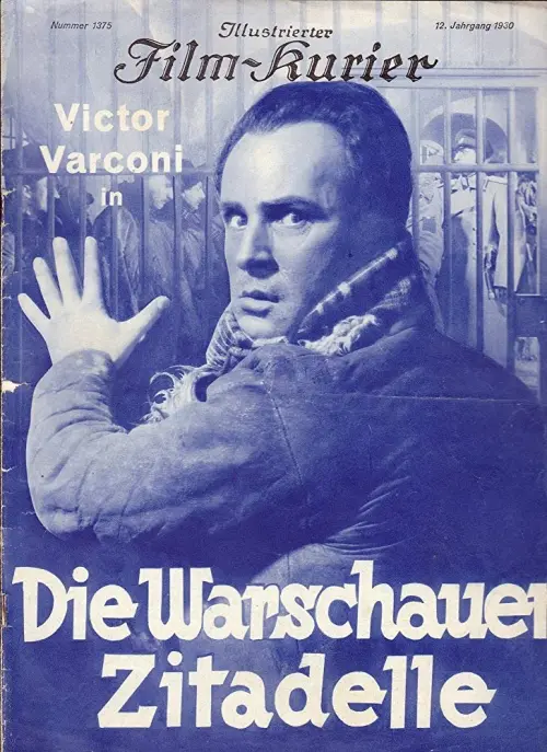 Movie poster "The Warsaw Citadel"