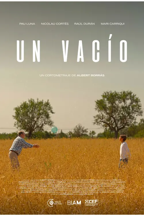 Movie poster "Un Vacío"