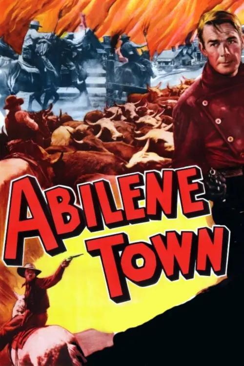 Movie poster "Abilene Town"