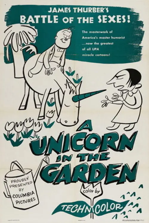 Movie poster "The Unicorn in the Garden"
