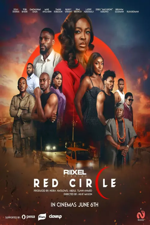 Movie poster "Red Circle"