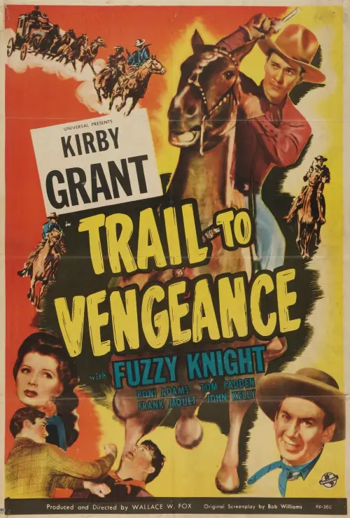 Movie poster "Trail to Vengeance"