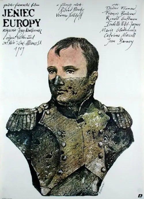 Movie poster "The Hostage of Europe"