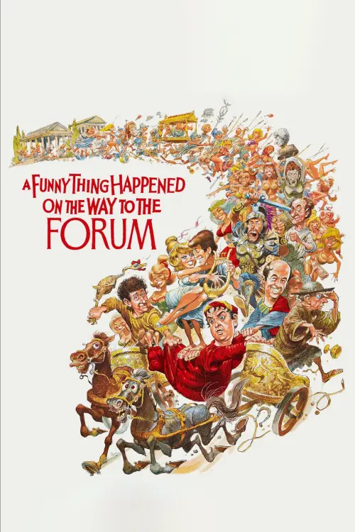 Movie poster "A Funny Thing Happened on the Way to the Forum"