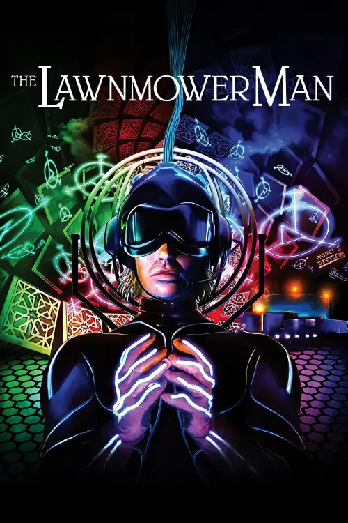 Movie poster "The Lawnmower Man"