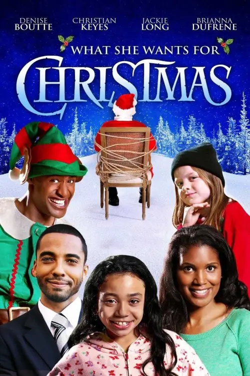 Movie poster "What She Wants for Christmas"