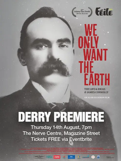 Movie poster "We Only Want the Earth"