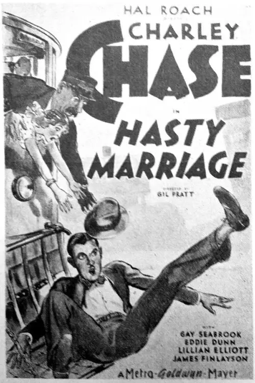 Movie poster "Hasty Marriage"