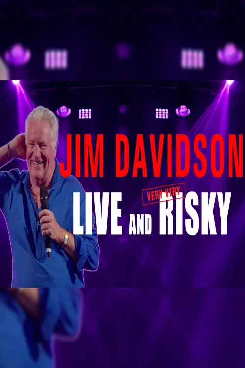 Movie poster "Jim Davidson: Live and (Very Very) Risky"