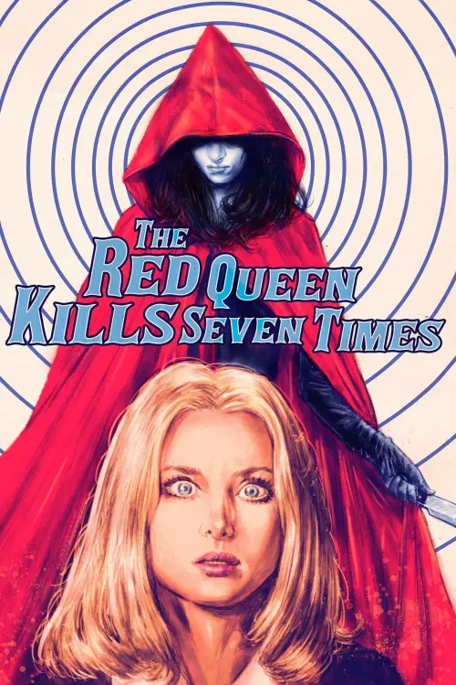 Movie poster "The Red Queen Kills Seven Times"