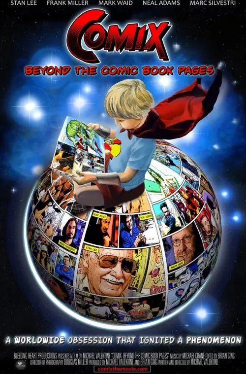 Movie poster "COMIX: Beyond the Comic Book Pages"