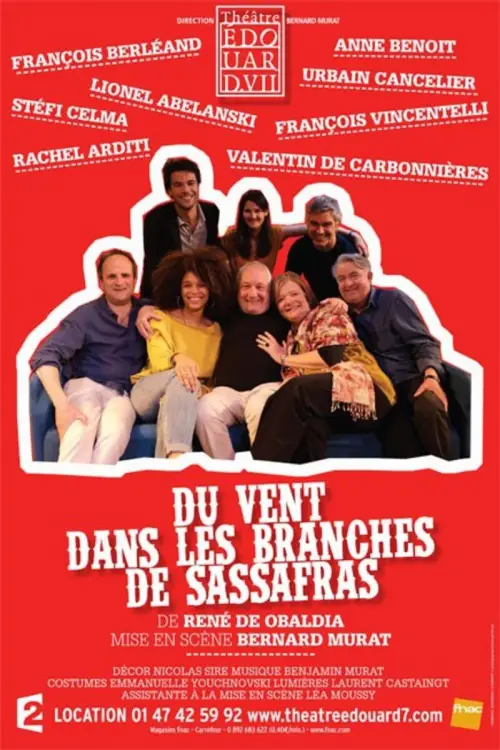 Movie poster "Du vent dans les branches de sassafras"