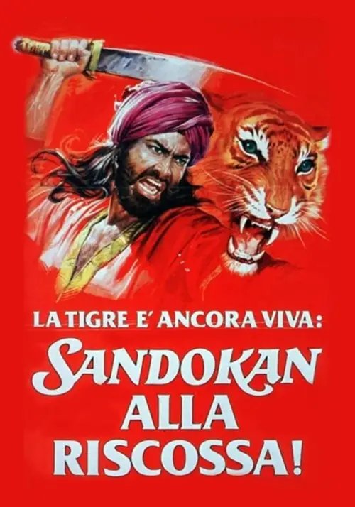 Movie poster "The Tiger Is Still Alive: Sandokan to the Rescue"