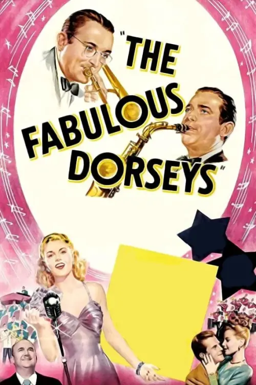 Movie poster "The Fabulous Dorseys"