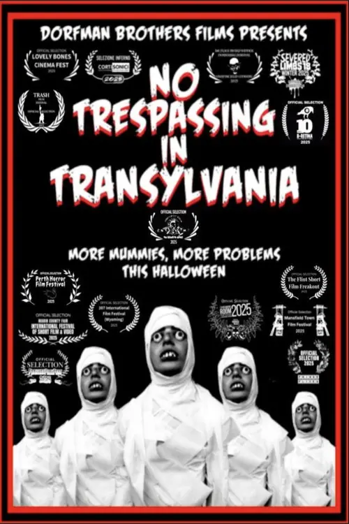 Movie poster "No Trespassing In Transylvania"