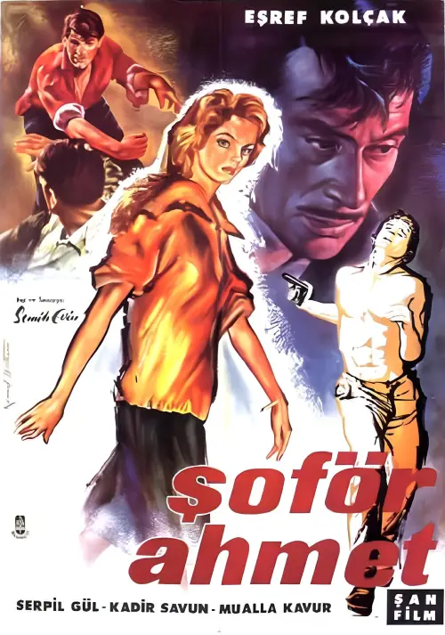 Movie poster "Şoför Ahmet"