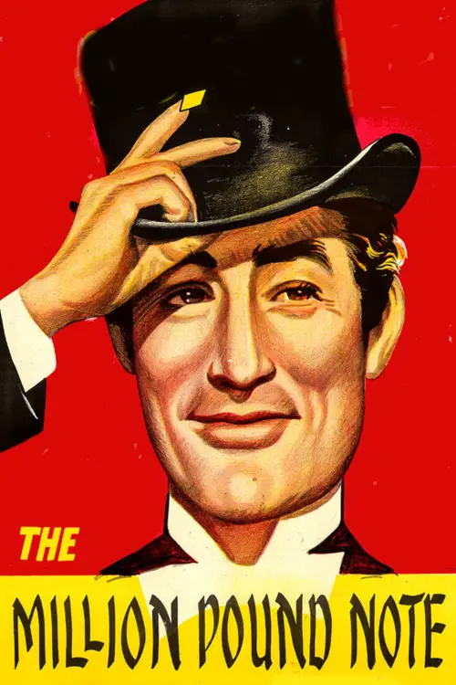 Movie poster "The Million Pound Note"