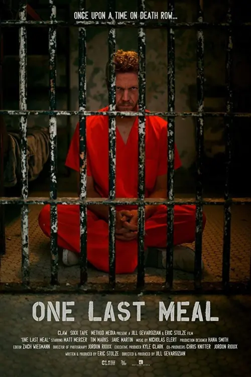 Movie poster "One Last Meal"
