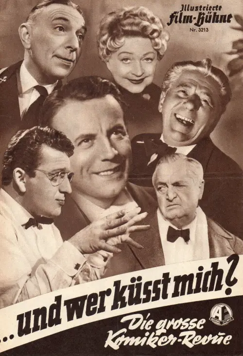 Movie poster ".. und wer küsst mich?"