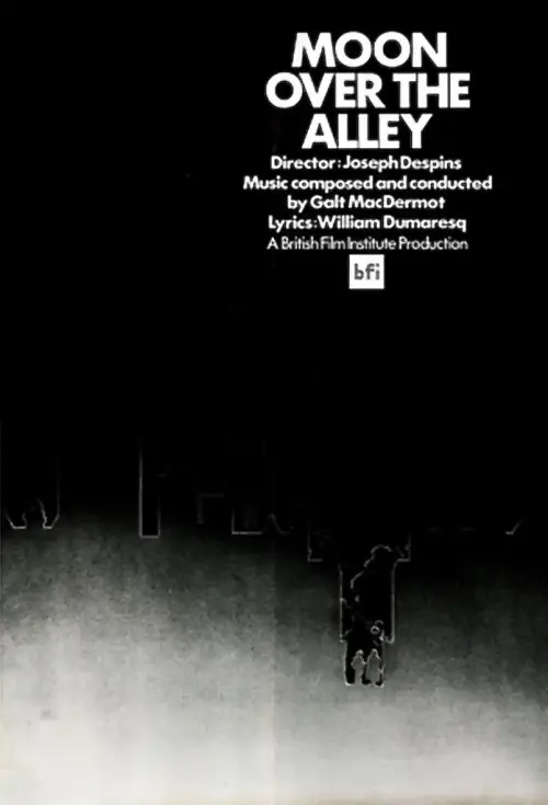 Movie poster "The Moon Over the Alley"