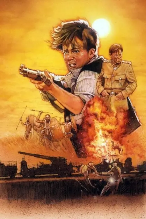 Movie poster "The Adventures of Young Indiana Jones: Phantom Train of Doom"